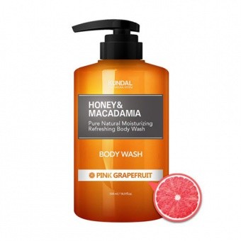KUNDAL Żel pod prysznic - różowy grejpfrut Honey&Macadamia Body Wash Pink Grapefruit 500ml