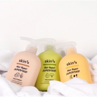 SKIN79 Odżywka dla przeciążonych i zniszczonych włosów Hair Repair Superfood Treatment Avocado & Broccoli 230ml