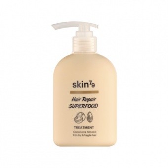 SKIN79 Odżywka dla suchych i łamliwych włosów Hair Repair Superfood Treatment Coconut & Almond 230ml