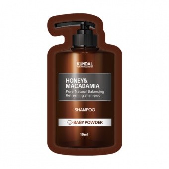 KUNDAL Szampon do włosów Honey&Macadamia Shampoo Baby Powder TESTER 10ml