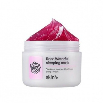 SKIN79 Różana maseczka rozjaśniająco-złuszczająca Rose Waterfull Sleeping Mask 100ml