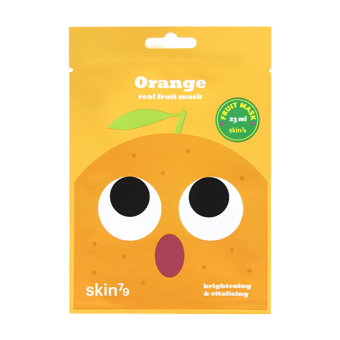 SKIN79 Aufhellende Maske mit Orangenfruchtextrakt Real Fruit Mask Orange 23ml