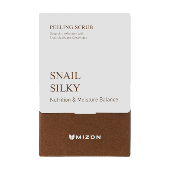MIZON Odżywczy peeling do twarzy Snail Silky Peeling Scrub 5gx40szt