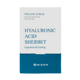 MIZON Dotleniający peeling do twarzy Hyaluronic Acid Sherbet 5gx40szt
