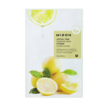 MIZON Rozświetlająca maska w płacie z witaminami Joyful Time Essence Mask Vitamin 23g