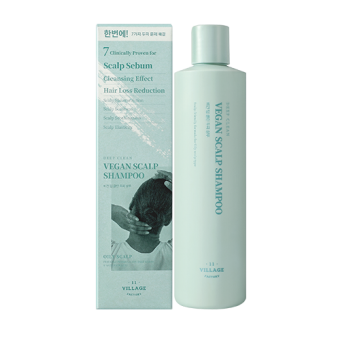VILLAGE 11 Wegański szampon do głębokiego oczyszczania skóry głowy Vegan Deep Clean Scalp Shampoo 300g