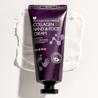 MIZON Wygładzający krem do rąk i stóp Hand&Foot Cream Collagen 100ml